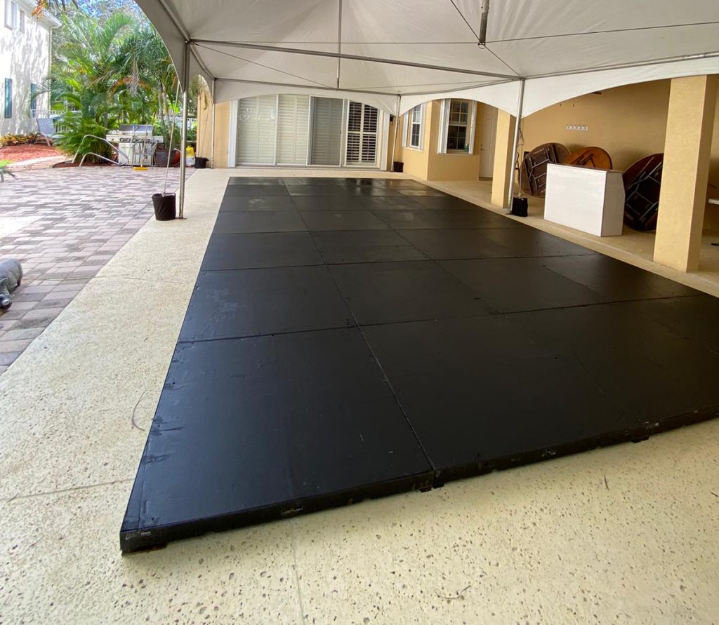 Dancefloor, Flooring, Staging & Pool Cover Superior Party Rentals
