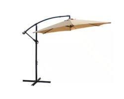 10' Patio Umbrella - Tan
