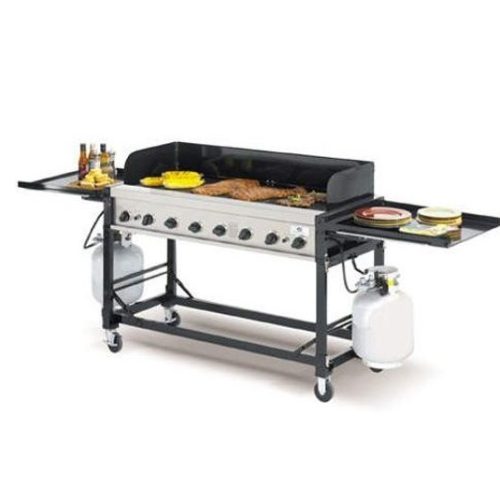 2x5 Gas Grill w/Propane Tanks