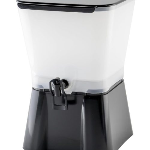 3 Gal Black Container Beverage Dispenser
