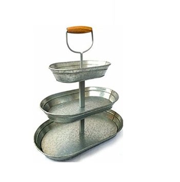 3 Tier Galvanized Stand