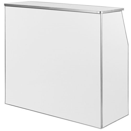 4ft Foldable White Bar