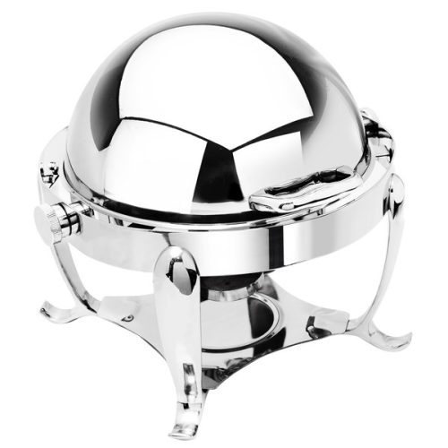 4qt Round Roll Top Chafer