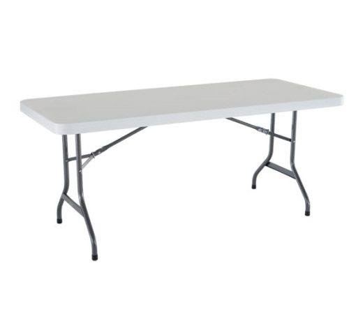 4' Folding Plastic Table