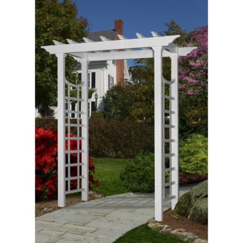 Modern White Arch