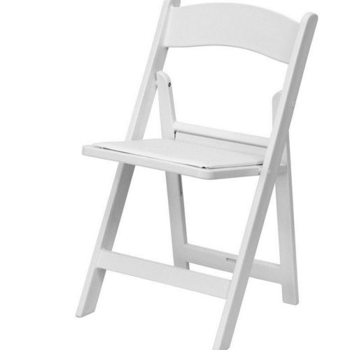 White Resin Garden Chair