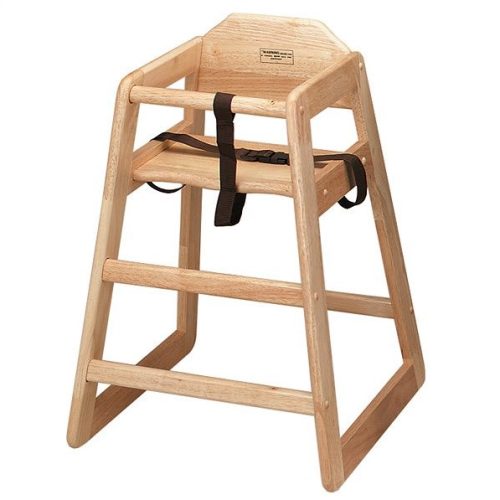 Wooden Restaurant High Chair