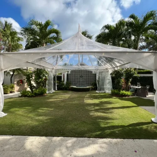 20 x 20 Clear High Peak Tent